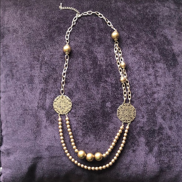✨Gold Color Necklace📿 - Picture 1 of 4